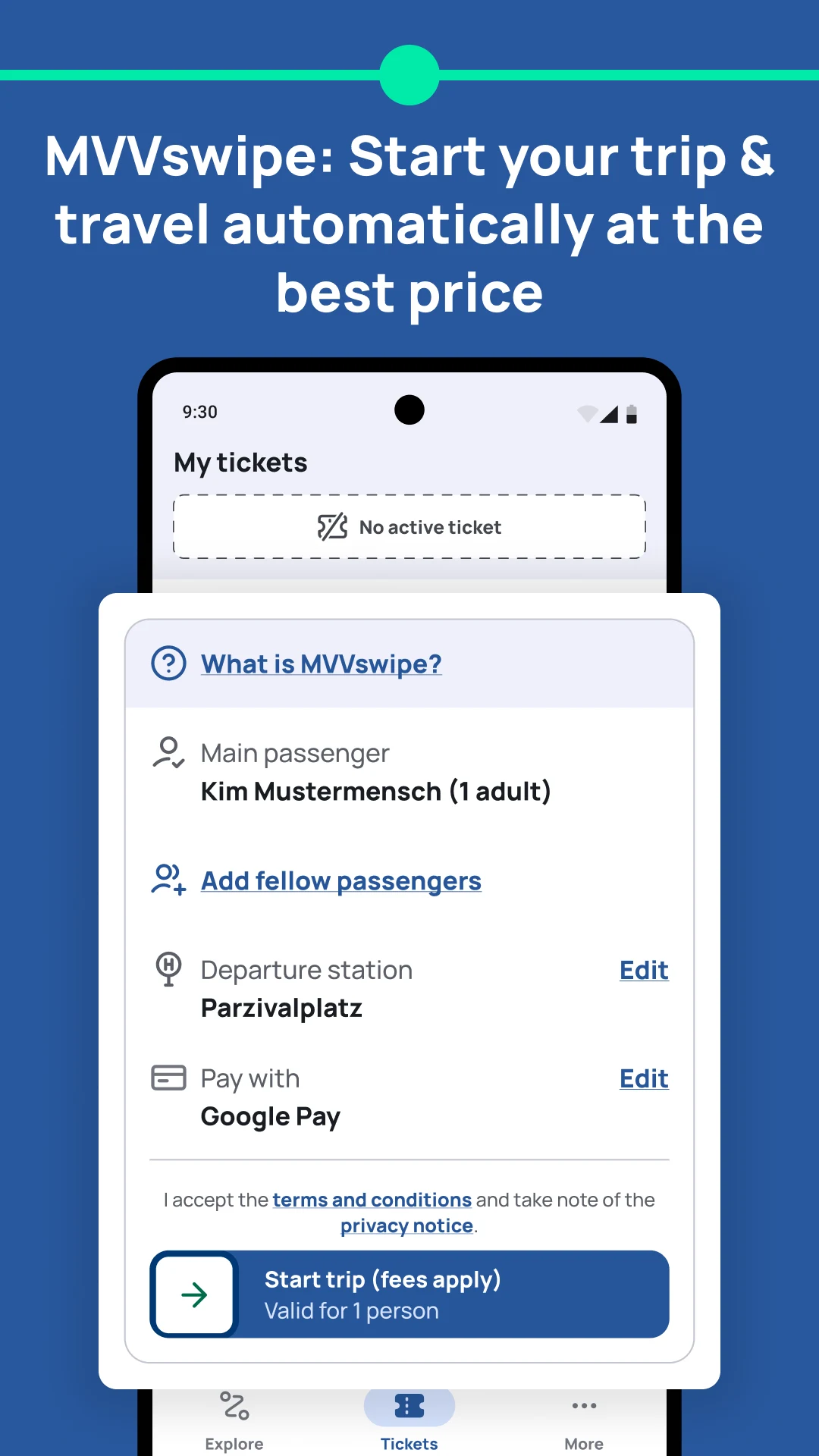 MVGO: Munich Mobility App screenshot