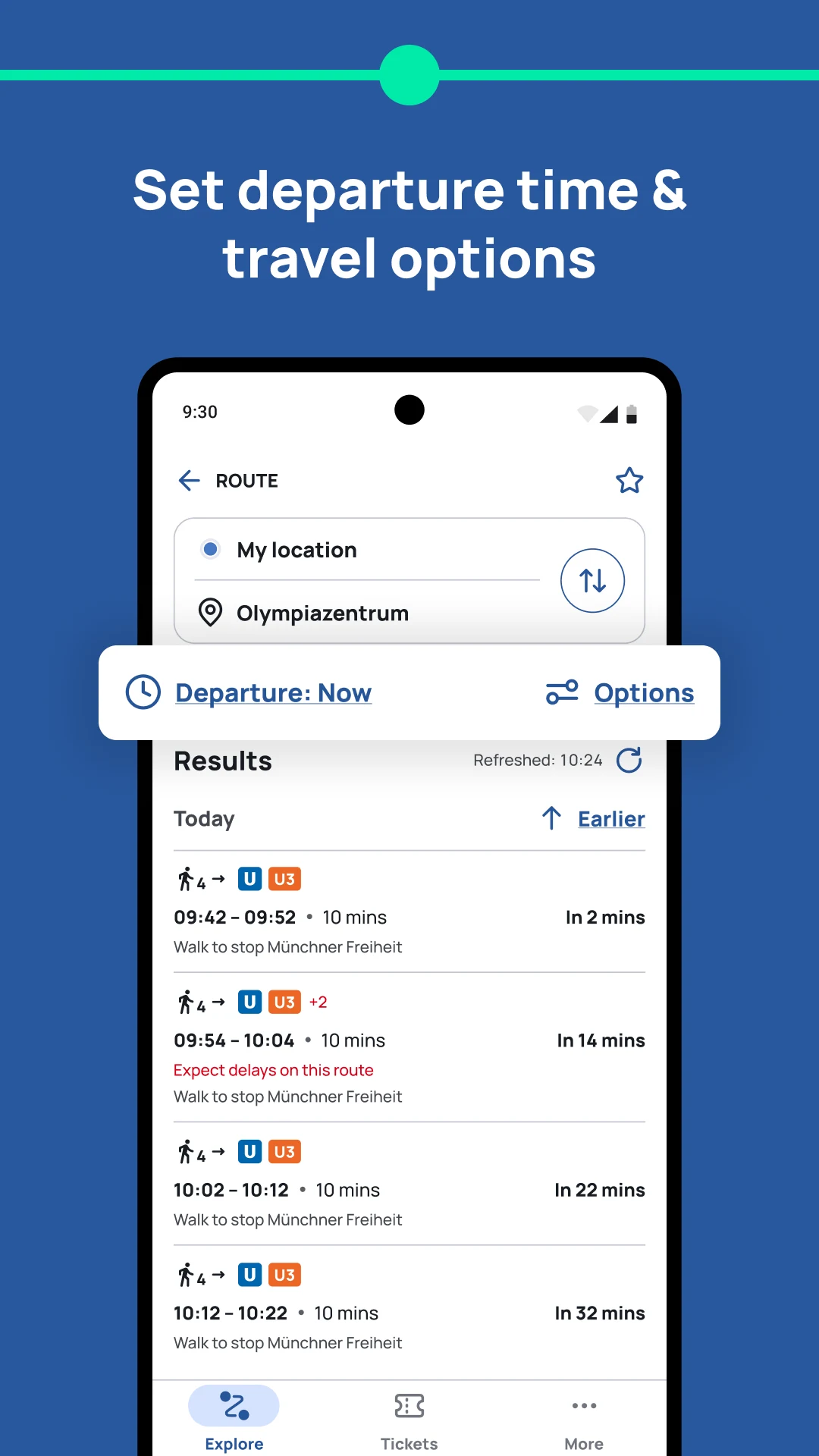 MVGO: Munich Mobility App screenshot